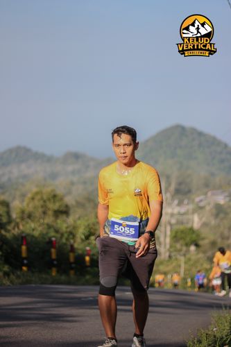 Race photo from Kelud Vertical Challenge 2024