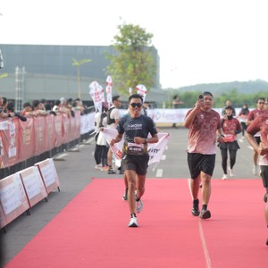 Race photo from KEDIRI HALF MARATHON 2026