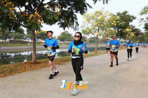 Race photo from ISOPlus Run 2024 Jakarta