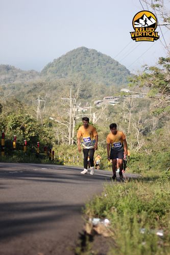 Race photo from Kelud Vertical Challenge 2024