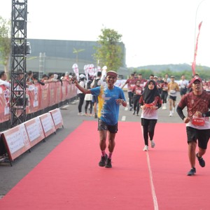 Race photo from KEDIRI HALF MARATHON 2026