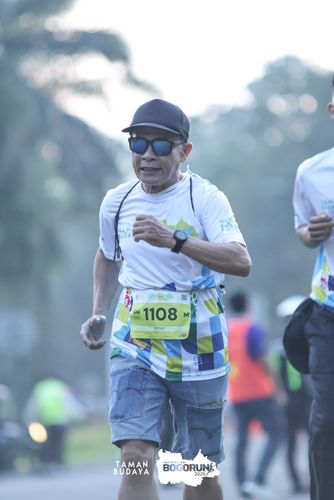 Race photo from Taman Budaya x BOGORUN 2025