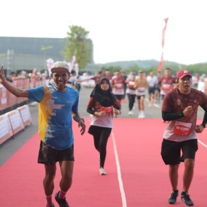 Race photo from KEDIRI HALF MARATHON 2026