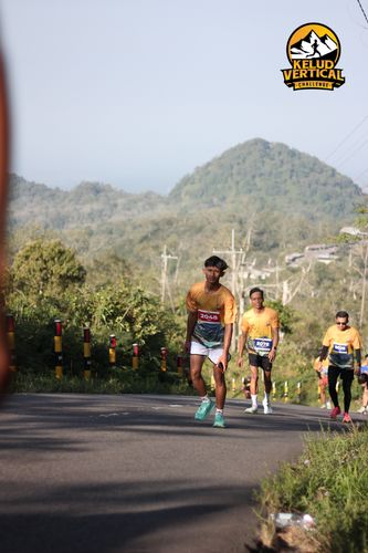 Race photo from Kelud Vertical Challenge 2024