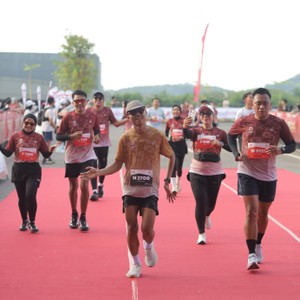 Race photo from KEDIRI HALF MARATHON 2026