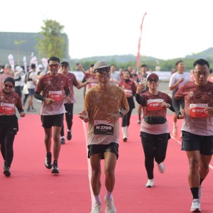 Race photo from KEDIRI HALF MARATHON 2026