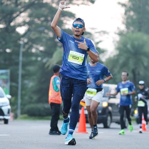 Race photo from BOGORUN 2026
