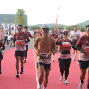 Race photo from KEDIRI HALF MARATHON 2026