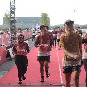 Race photo from KEDIRI HALF MARATHON 2026