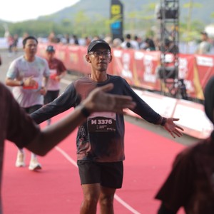 Race photo from KEDIRI HALF MARATHON 2026
