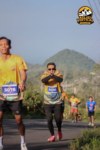Race photo from Kelud Vertical Challenge 2024