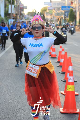 Race photo from Jabar Run 10K 2024