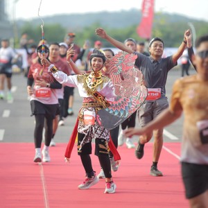 Race photo from KEDIRI HALF MARATHON 2026