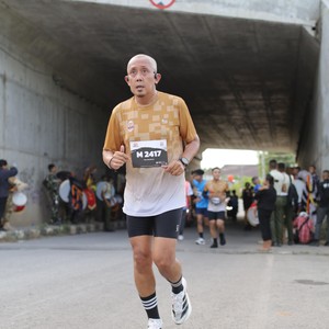 Race photo from KEDIRI HALF MARATHON 2026