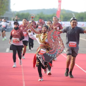 Race photo from KEDIRI HALF MARATHON 2026
