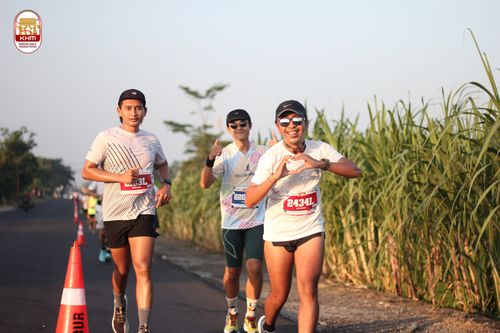 Race photo from Kediri Half Marathon 2024