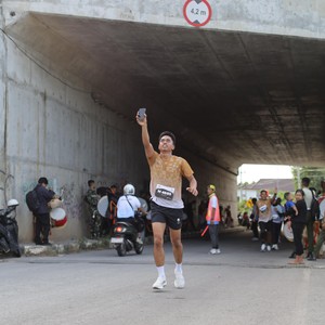 Race photo from KEDIRI HALF MARATHON 2026