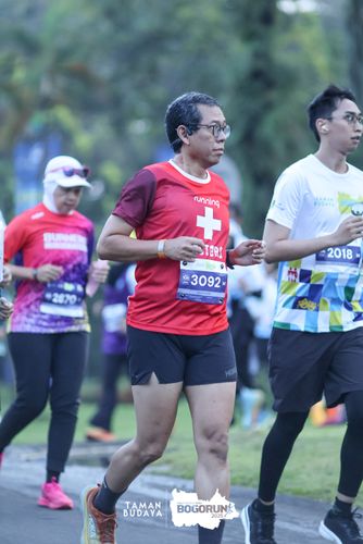 Race photo from Taman Budaya x BOGORUN 2025