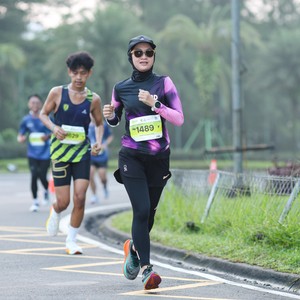 Race photo from BOGORUN 2026
