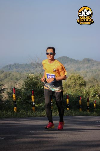 Race photo from Kelud Vertical Challenge 2024