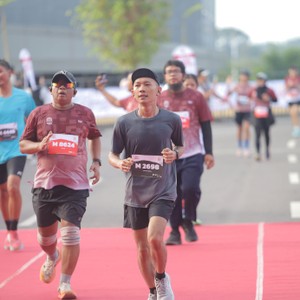 Race photo from KEDIRI HALF MARATHON 2026