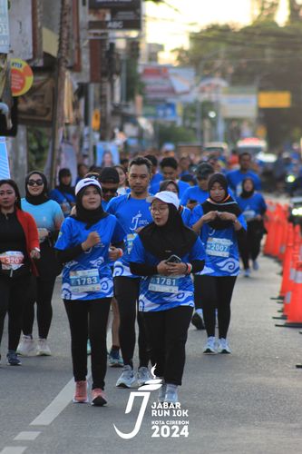 Race photo from Jabar Run 10K 2024