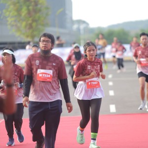 Race photo from KEDIRI HALF MARATHON 2026