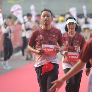 Race photo from KEDIRI HALF MARATHON 2026