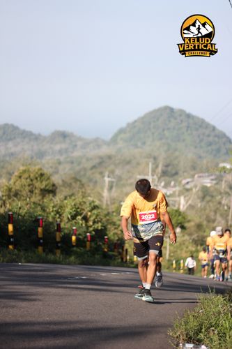 Race photo from Kelud Vertical Challenge 2024