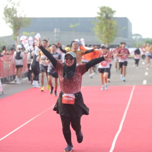 Race photo from KEDIRI HALF MARATHON 2026
