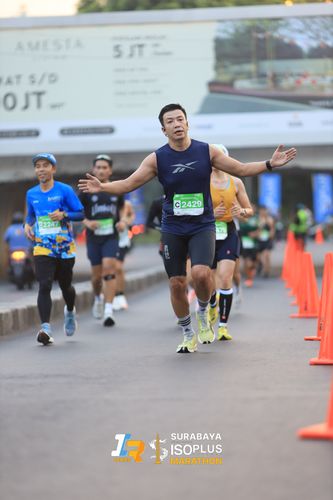 Race photo from SURABAYA ISOPLUS MARATHON 2025