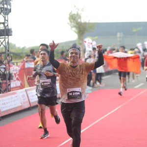 Race photo from KEDIRI HALF MARATHON 2026
