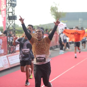 Race photo from KEDIRI HALF MARATHON 2026