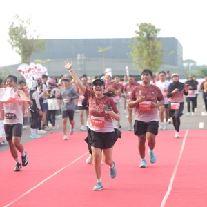 Race photo from KEDIRI HALF MARATHON 2026