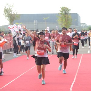 Race photo from KEDIRI HALF MARATHON 2026