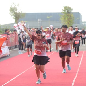 Race photo from KEDIRI HALF MARATHON 2026