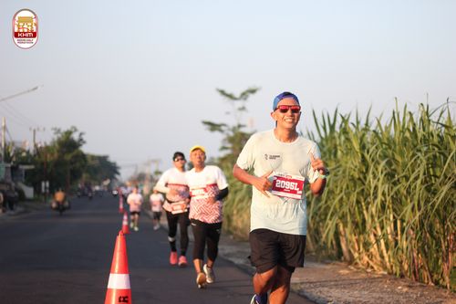 Race photo from Kediri Half Marathon 2024