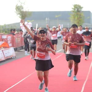 Race photo from KEDIRI HALF MARATHON 2026