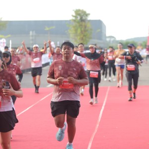 Race photo from KEDIRI HALF MARATHON 2026