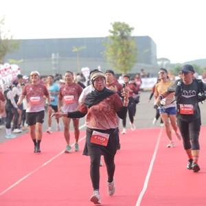 Race photo from KEDIRI HALF MARATHON 2026