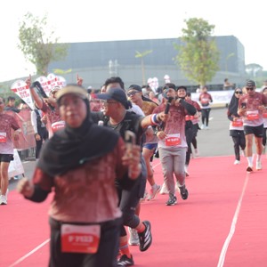 Race photo from KEDIRI HALF MARATHON 2026