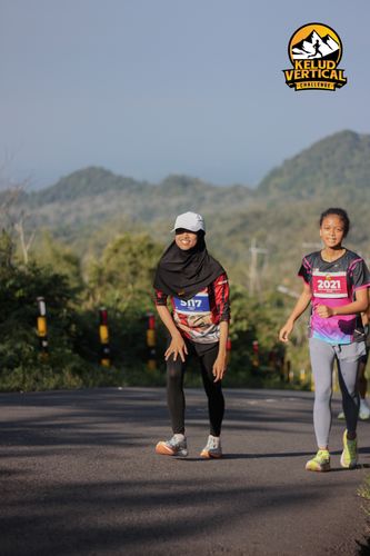 Race photo from Kelud Vertical Challenge 2024