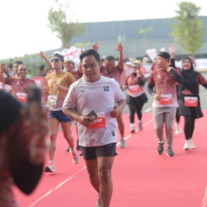 Race photo from KEDIRI HALF MARATHON 2026