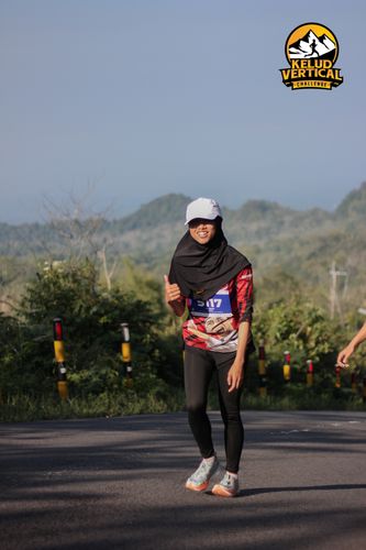 Race photo from Kelud Vertical Challenge 2024