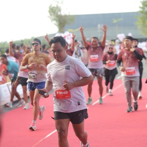 Race photo from KEDIRI HALF MARATHON 2026