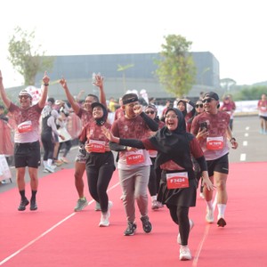 Race photo from KEDIRI HALF MARATHON 2026