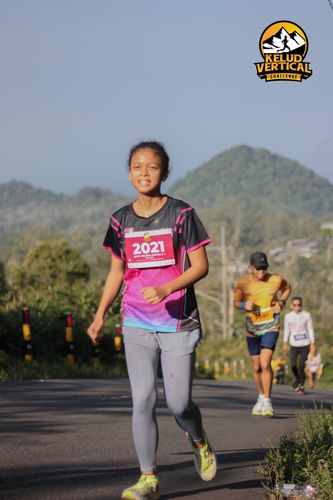 Race photo from Kelud Vertical Challenge 2024