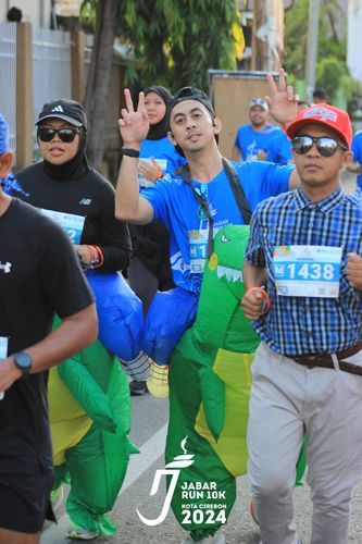 Race photo from Jabar Run 10K 2024
