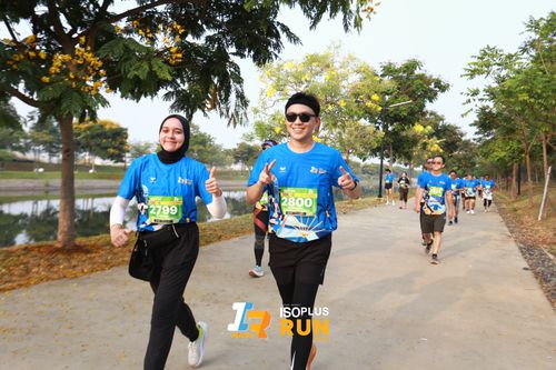 Race photo from ISOPlus Run 2024 Jakarta