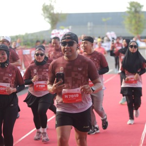 Race photo from KEDIRI HALF MARATHON 2026